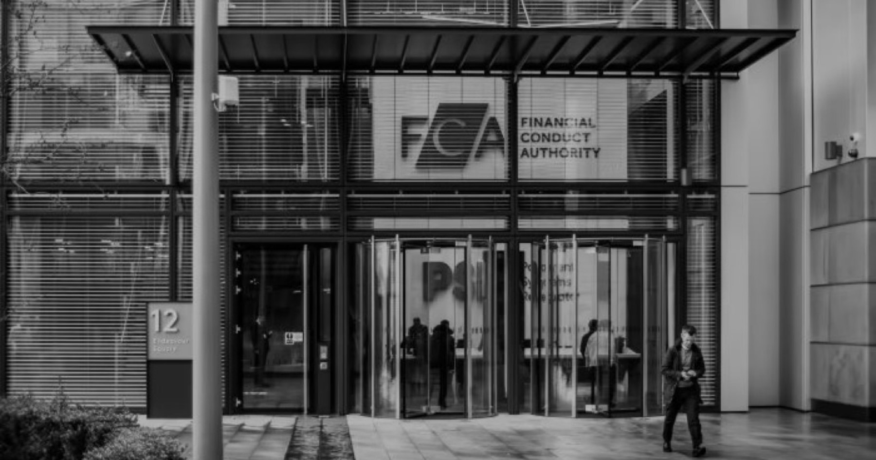 The Financial Conduct Authority's offices at 12 Endeavour Square, London