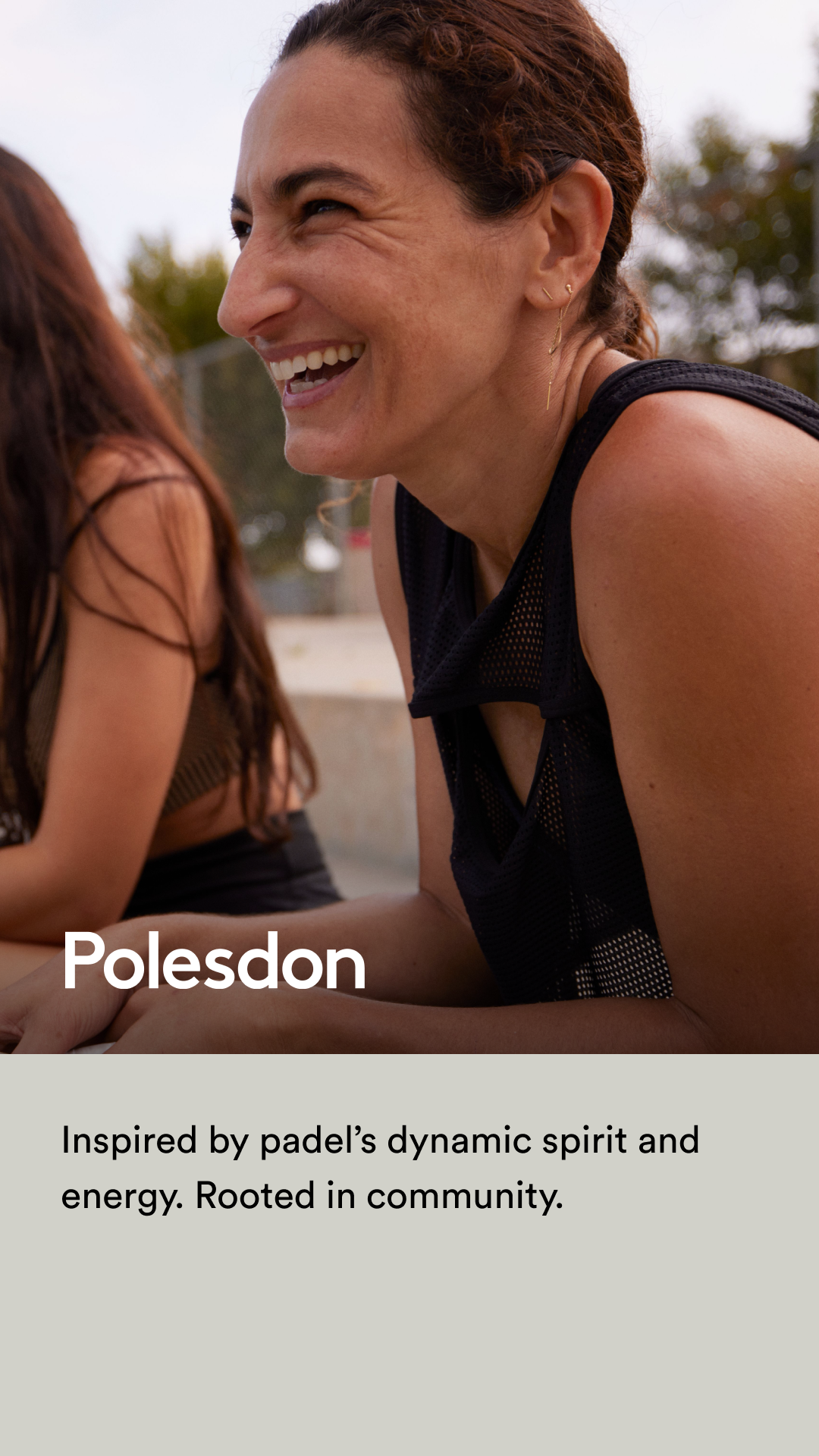 Polesdon campaign — inspired by padel's dynamic spirit and energy, rooted in community